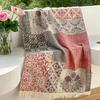China Colored Jacquard Pure Cotton Four-Layer Gauze Bath Towel Men Women Extra-Large Adult Beach Towel Soft Absorbent