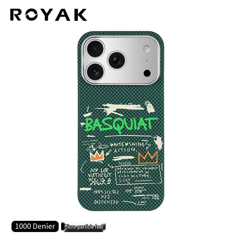 

ROYAK Граффити Sanxingdui Apple 17 Серия Кевларовый Магнитный Чехол для Телефона iPhone 17 Pro