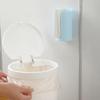 Holder Punch-free Self-adhesive Wall-mounted Household Bathroom Kitchen Garbage Bags Storage Rack Plastic Bags Organizer Box