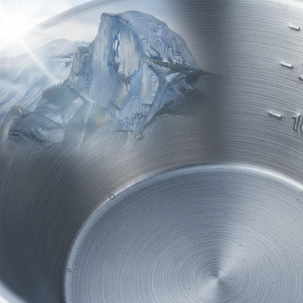 

Stainless Steel Sierra Cup Lightweight Portable Bowl Durable Camping Cup Outdoor Camping 300ml
