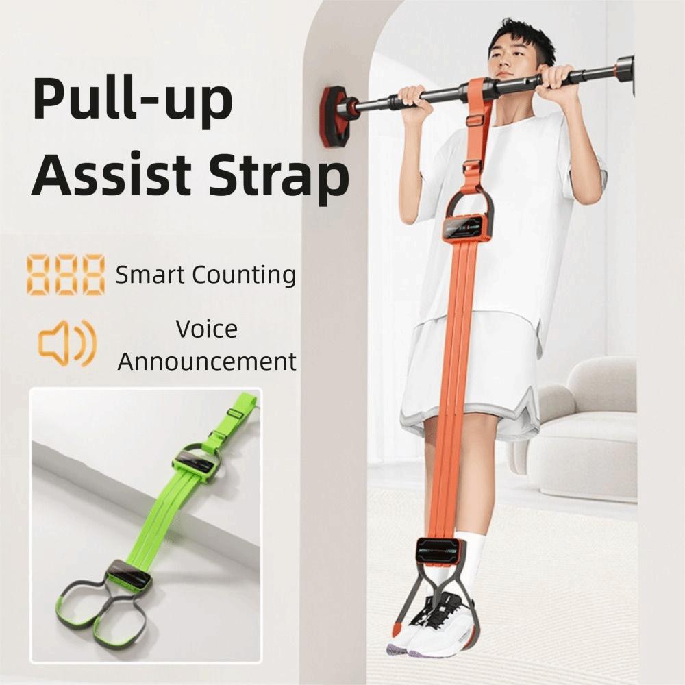 Height Adjustable Pull Up Assistance Band Resistance Strap Set  Stretching Exercise