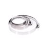 Adjustable Pipe Clamps 201 Stainless Steel Hose Clips Fuel Hose Clamps for Pipe Worm Drive Durable Anti-oxidation 8-300mm