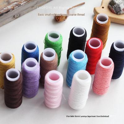 203-Strand DIY Denim Thread: Thick Handmade Sewing Accessory Roll