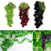 Artificial Plastic Grapes Bunch Fruits Home Kitchen Cabinet Party Decor 15cm 28cm