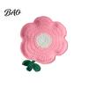 Condensation Coaster Crochet Flower Coasters, Handmade Knitted Heat Resistant Cup Mats Table Placemats, Decorative Doilies for Tabletop Protection,