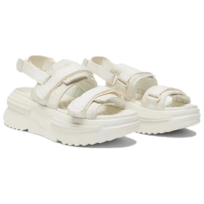 Converse Run Star Utility Sandal CX Comfortable and Casual Beach Sandals Unisex White