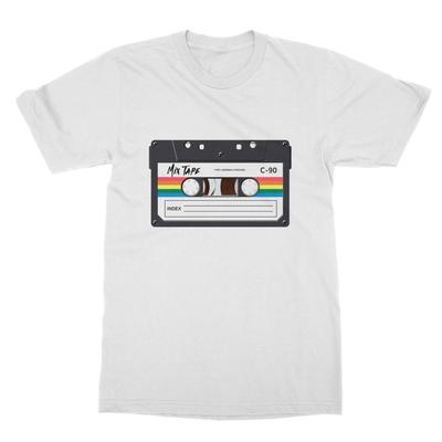 Retro Mixtape C-90 T-Shirt, Classic Music Tee