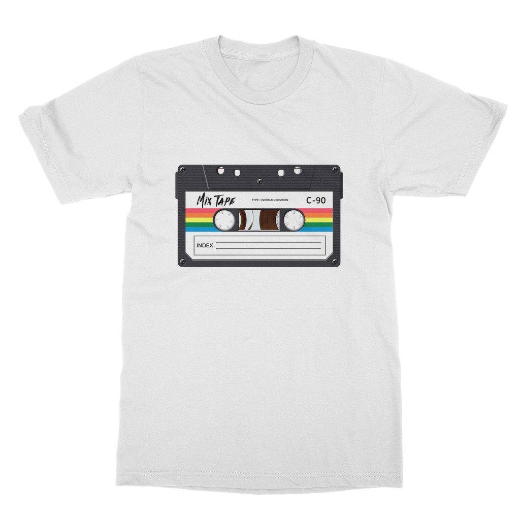 Retro Mixtape C-90 T-Shirt, Classic Music Tee