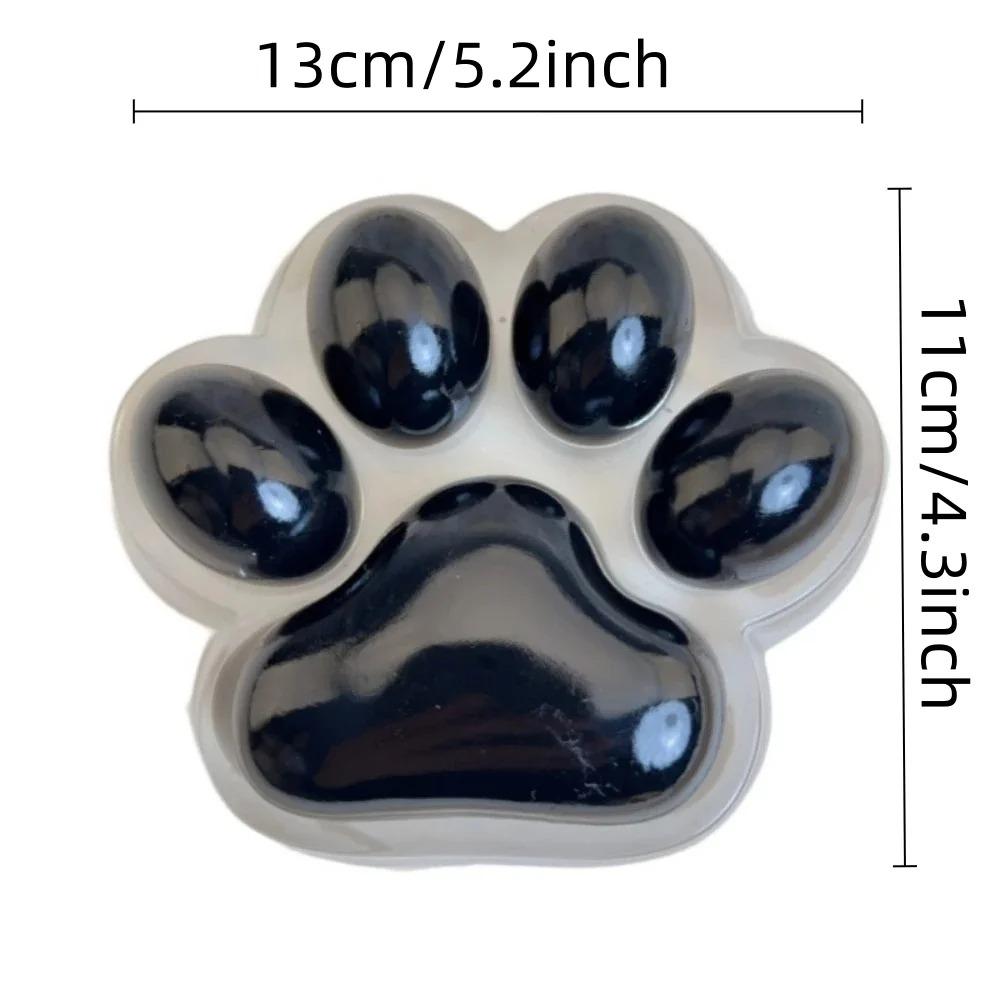 Handmade Large Cat Paw Taba Squishy Toys Clear Fufu Squishy Sensory Fidget Toys Kids Adult Anxiety Relaxation Squeeze Gift