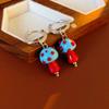 Mini Mushroom Dangle Earring Earrings Buckle Cute Earring Cute Mushroom Earrings  Vacation