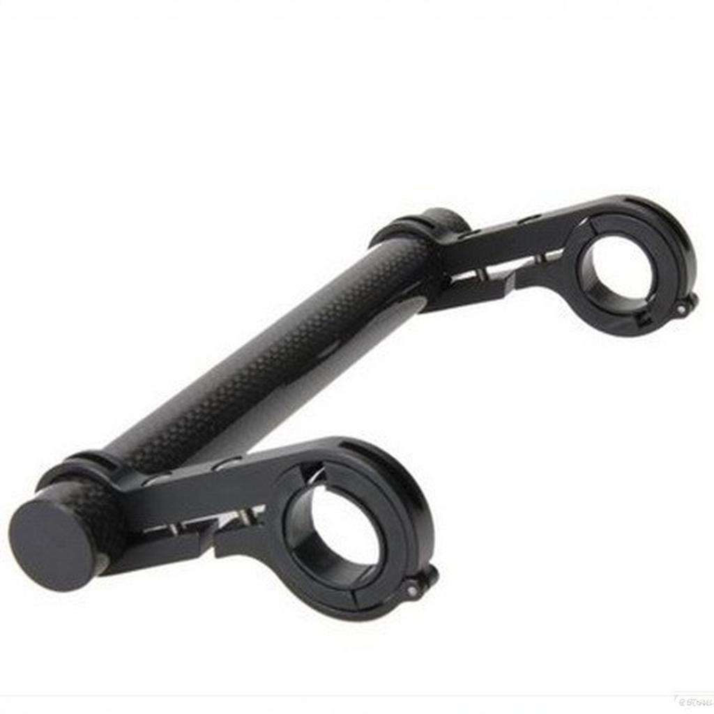 20cm 10cm Cycling Handlebar Bike Flashlight Holder Handle Bar Carbon Fiber  Extender Mount Bracket Bike Accessories