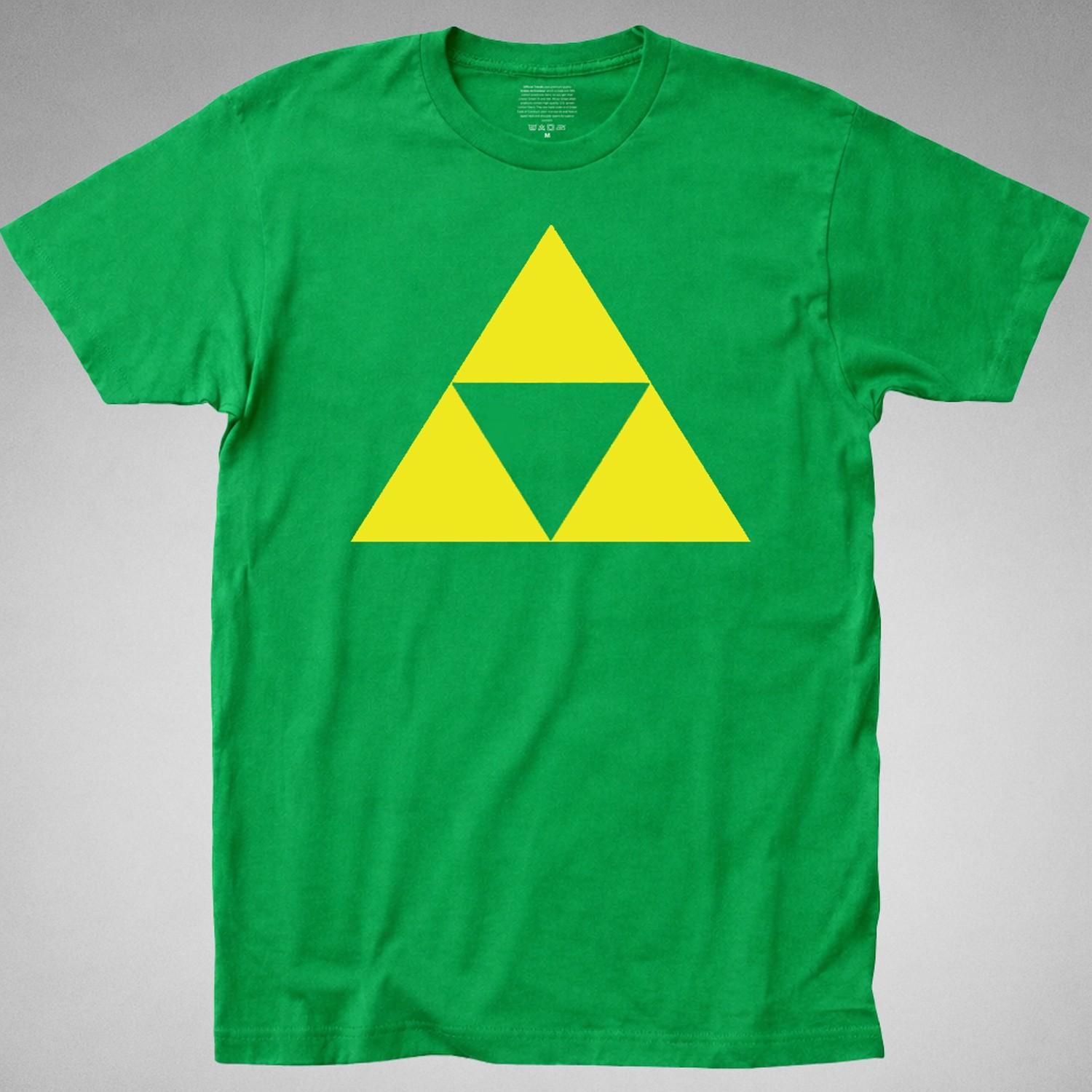 Triforce T Shirt legend of zelda link nintendo ocarina nes gamecube wii switch M