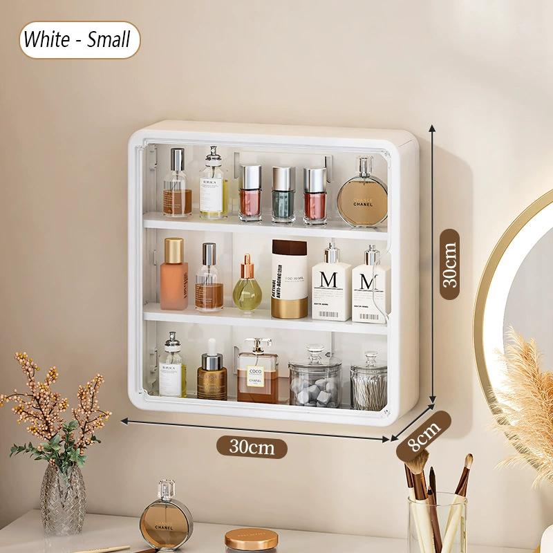 

Органайзер для ванной без сверления – Многоярусный прозрачный шкафчик для косметики со съемными полками