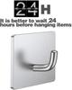 Adhesive Hooks Heavy Duty Stick on Wall Towel Hooks Waterproof Stainless Steel Adhesive Door Hook