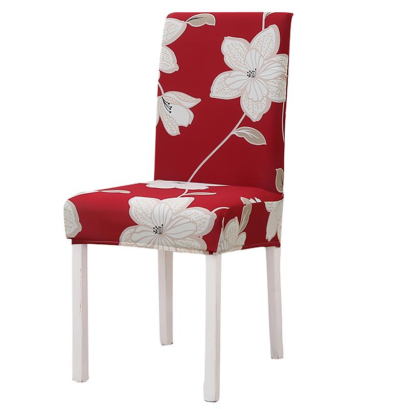 Dining Chair Slipcover,High Stretch Removable Washable Chair Seat Protector Cover for Home Party Kitchen Hotel Wedding Ceremony