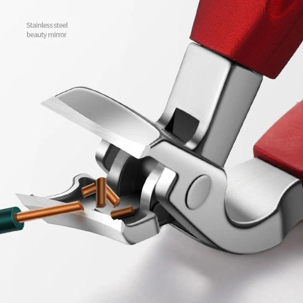 Stainless Steel Angled Head Nail Clippers Ergonomic Design Nail Clippers Nail Trimmer  Thick Nails