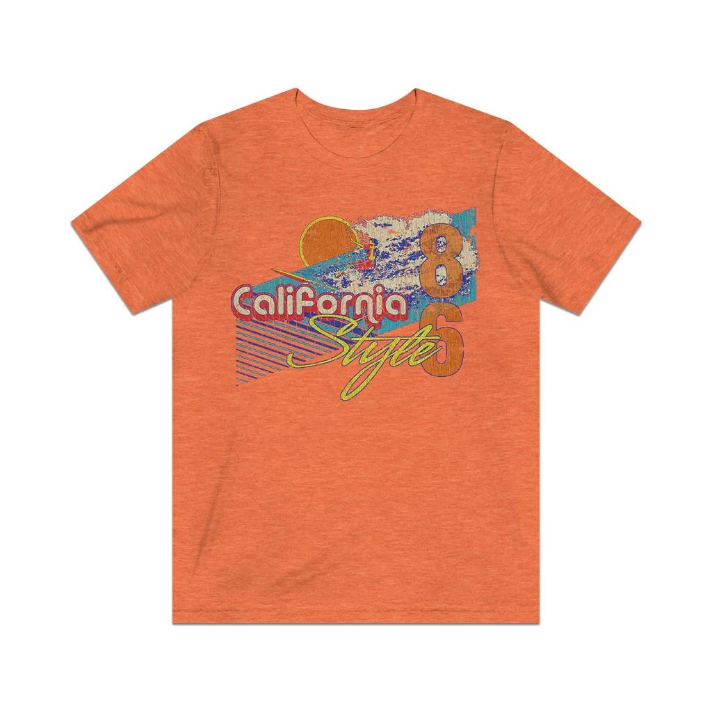 California Style 1986 Vintage Men s T shirt S