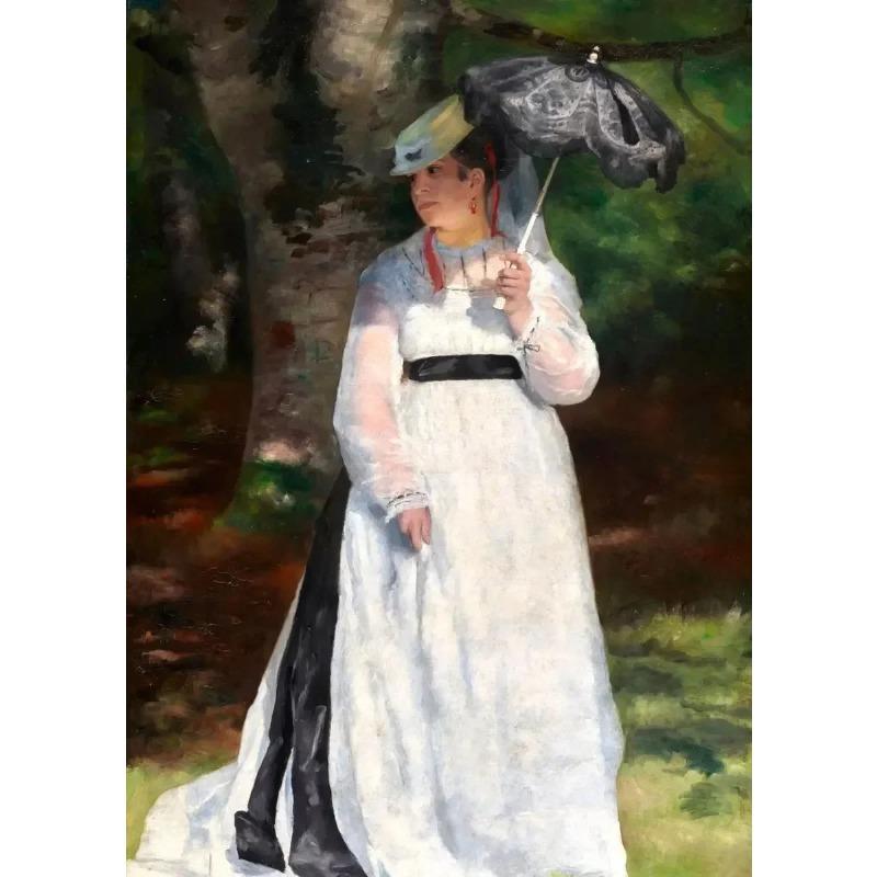 Canvas Painting Vintage Pierre Auguste Renoir Artworks Lunch of The Boating Party Art Poster Wall Prints Picture Room Home Decor