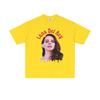 Sängerin Lana Del Rey Gesicht Grafik T-Shirt Herren Damen Freizeit Baumwolle Oversized Kurzarm T-Shirts Männliche Mode Vintage Streetwear