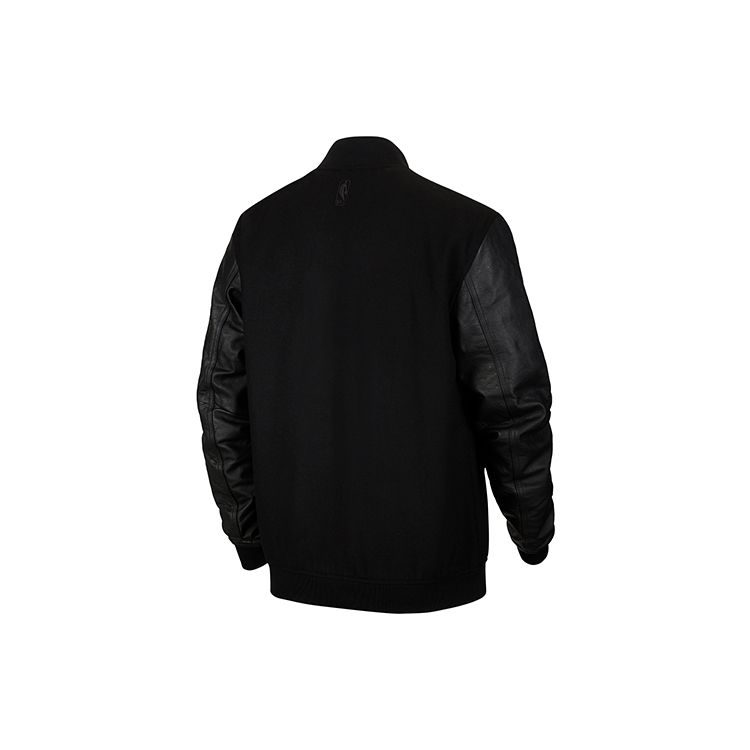 Nike Logo Patch Jacket Men Outerwear Black CT9040-010