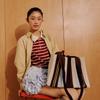 Pleatsmama New Two Way Bag Vintage Brown