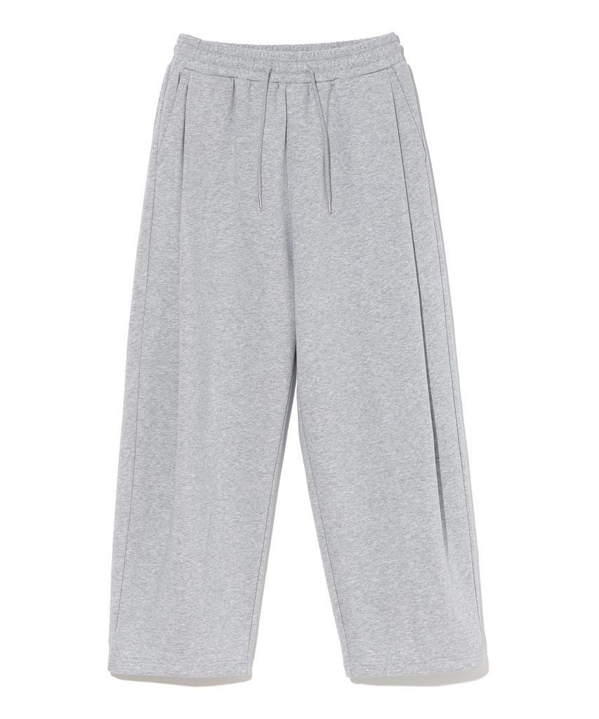 DISTN9NE Side-Tuck Wide Sweatpants Lq6Pu187_Melange Grey