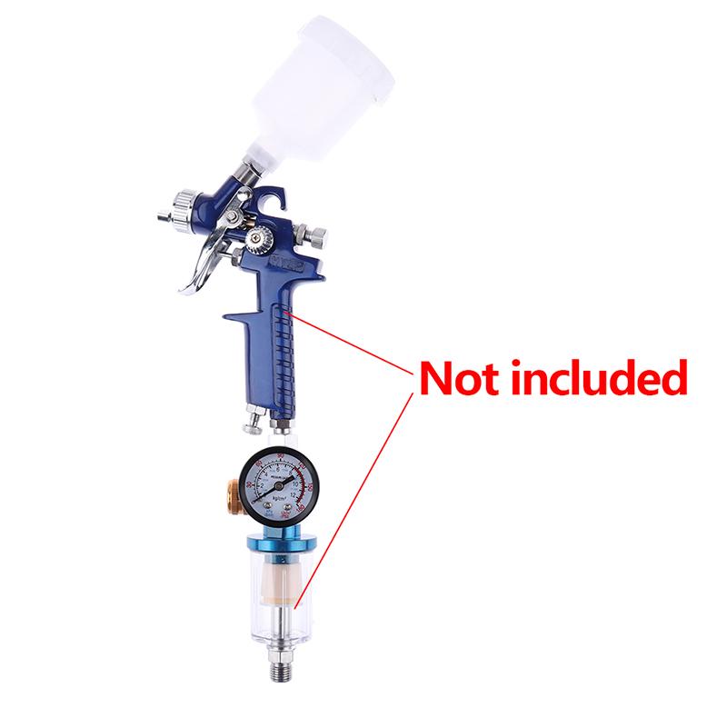 Spray Gun Air Pressure Regulator Gauge For Car Auto Repair Painting Tool