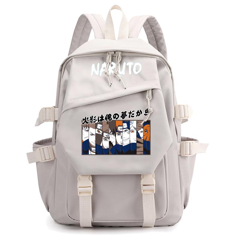 Anime-bedruckter Rucksack für Teenager und Mädchen, Rucksack für den Schulanfang, Aufbewahrungstasche mit großer Kapazität, niedliche Cartoon-Büchertasche, Geschenk für Kinder