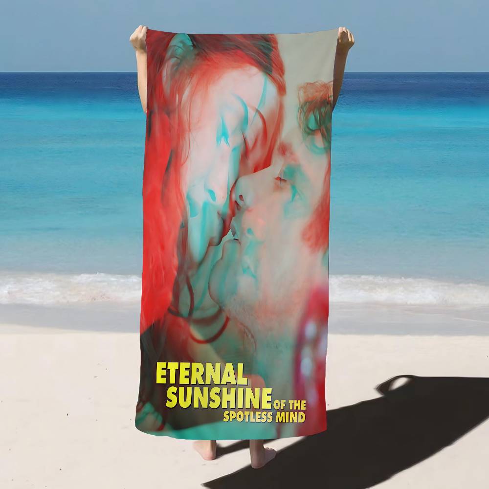 Eternal Sunshine Of The Spotless Mind Movie Bath Towel Microfiber Soft Water Absorbing Breathable For Kids Cartoon Beach Towel