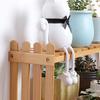 Countertop Bamboo Plant Shelf Bamboo Flower Pot Stand Balcony Flower Rack Cabinet Organizer