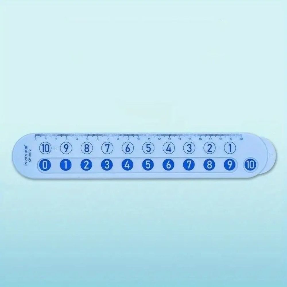 Enlightenment Aid Straight Ruler Early Education Student Ruler Number Decomposition Ruler  Students