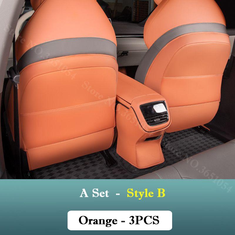 Car Seat Back Anti-Kick Pad Armrest Box Rear Anti-Dirty Mat Cushion Protector Accessories For Changan Deepal L07 2026 2026 2026