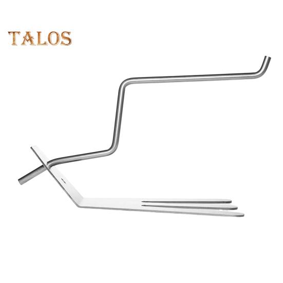 

Решетка для жарки индейки, набор прутьев для жарки курицы и подставка для ног, палочки для барбекю из нержавеющей стали для сочной хрустящей курицы 1pc