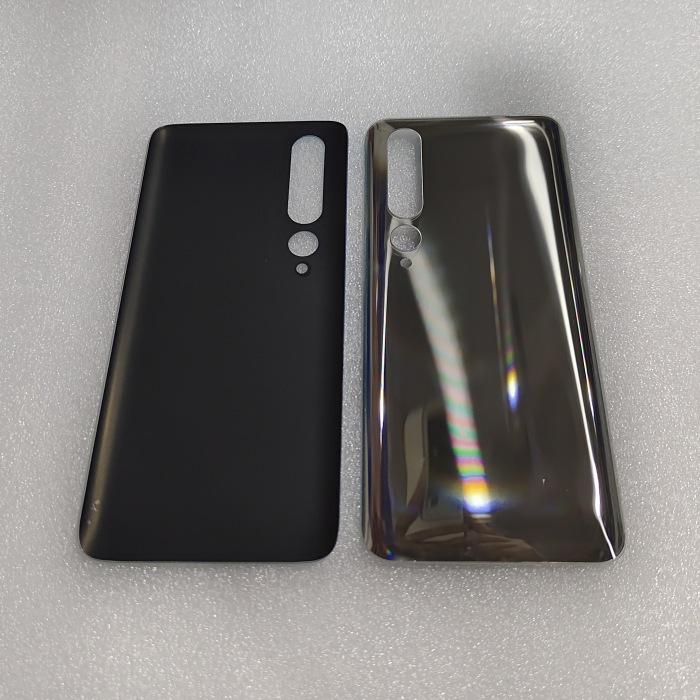Yibin Glass Back Cover for Xiaomi Mi 10/10 Pro - Battery Case Shell with No Logo