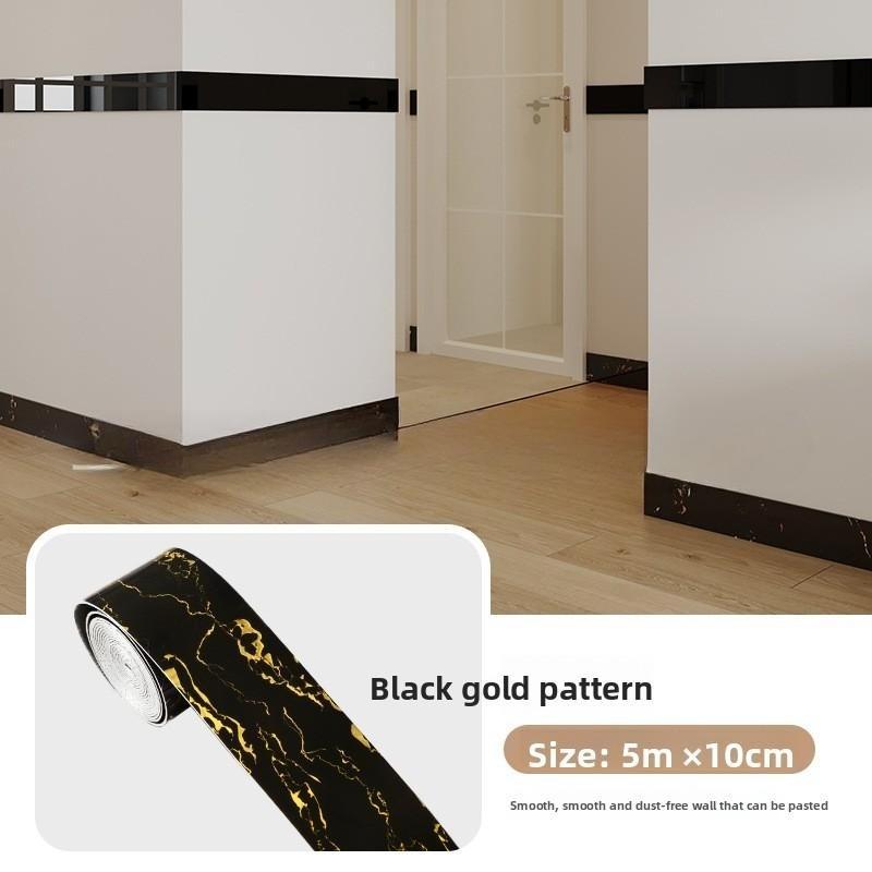 

Толстый рулон, европейский стиль, мраморная плитка, панельные обои, самоклеящийся ПВХ, имитация кирпича, съемный, сделай сам, защитная полоса для пола и стен 10cm * 5m