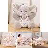 Schattig Olifanten Pluche Speelgoed Voor Kinderen Zacht Knuffeldier Pop Perfect Voor Verjaardagen