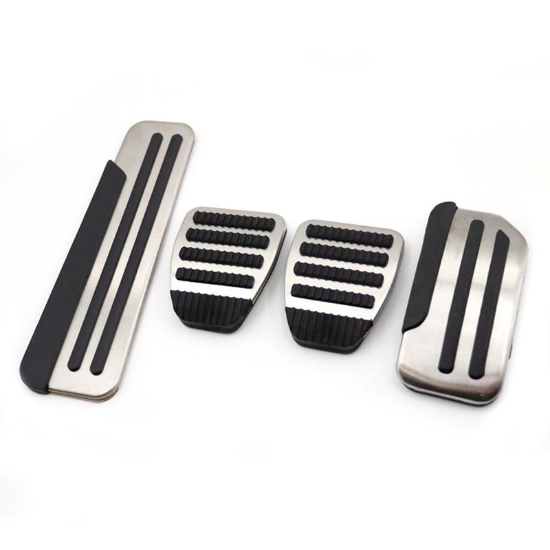 Non-Slip Decorative Pedals for Nissan Sunny/Sylphy: Throttle, Brake & Rest