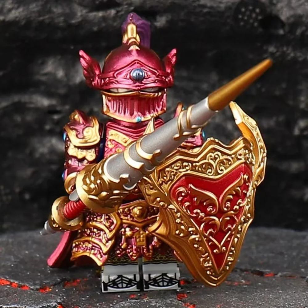Lichkönig Mittelalterliche Runde Tafel Ritter Baustein Anime Sir Kay/Gaheris Steine Actionfigur Sammlermodell Puppe Spielzeug Geschenke