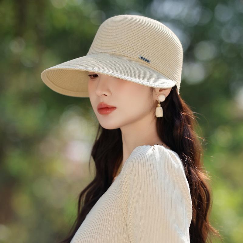 Summer new hat women's beach travel vacation raffia straw hat straw sun hat sun hat