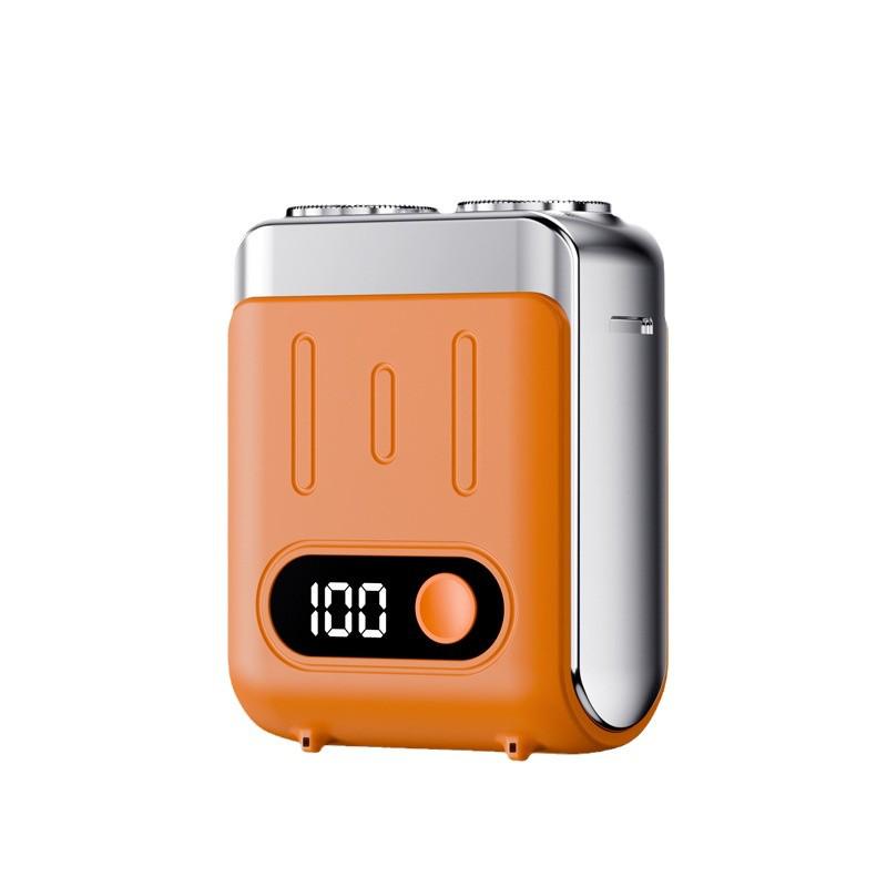 Official Men's Rechargeable Portable Mini Electric Shaver - Washable for Home and Car Use