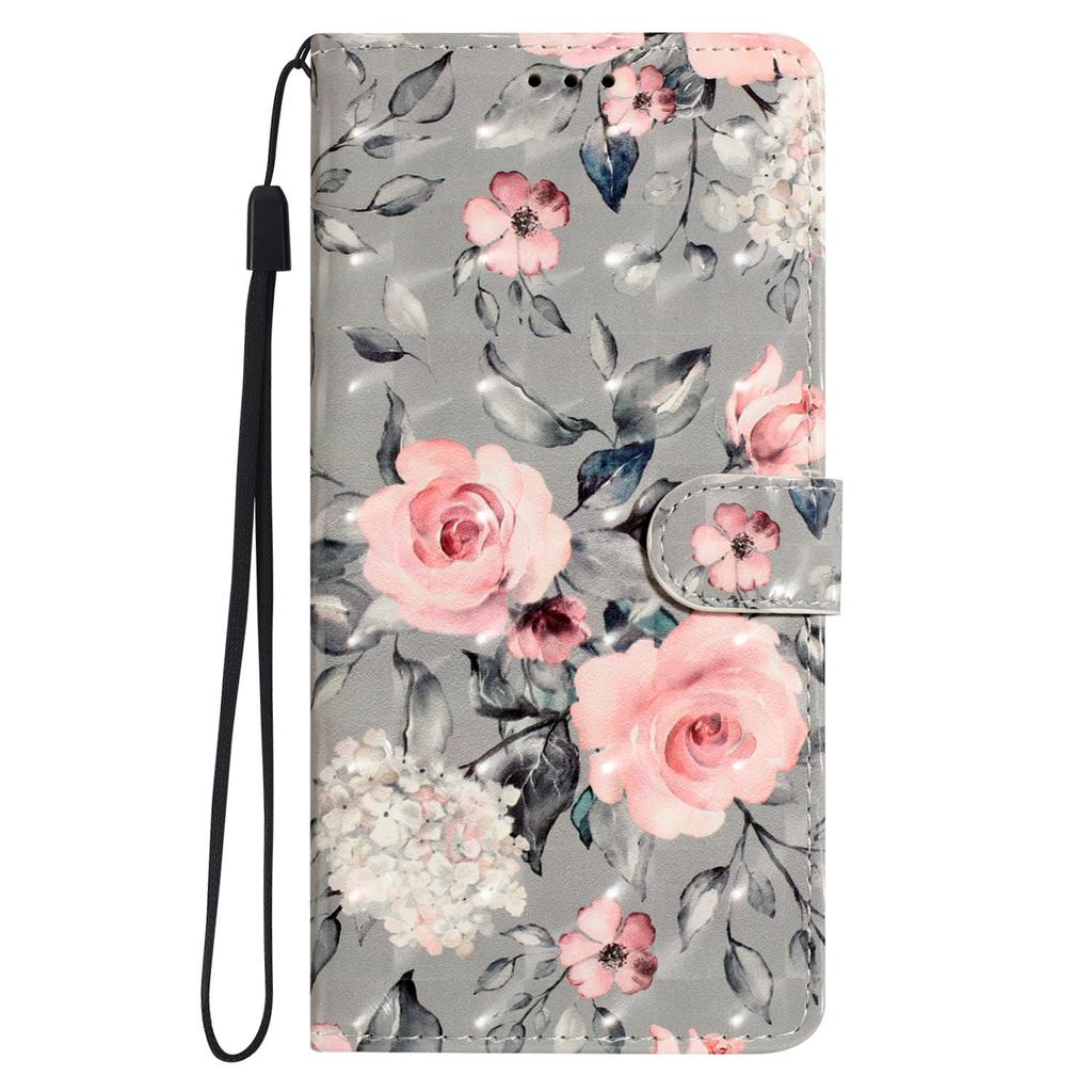 For Oppo A76/A36/A96 4G/Realme 9i 4G Case PU Leather 3D Pattern Phone Cover