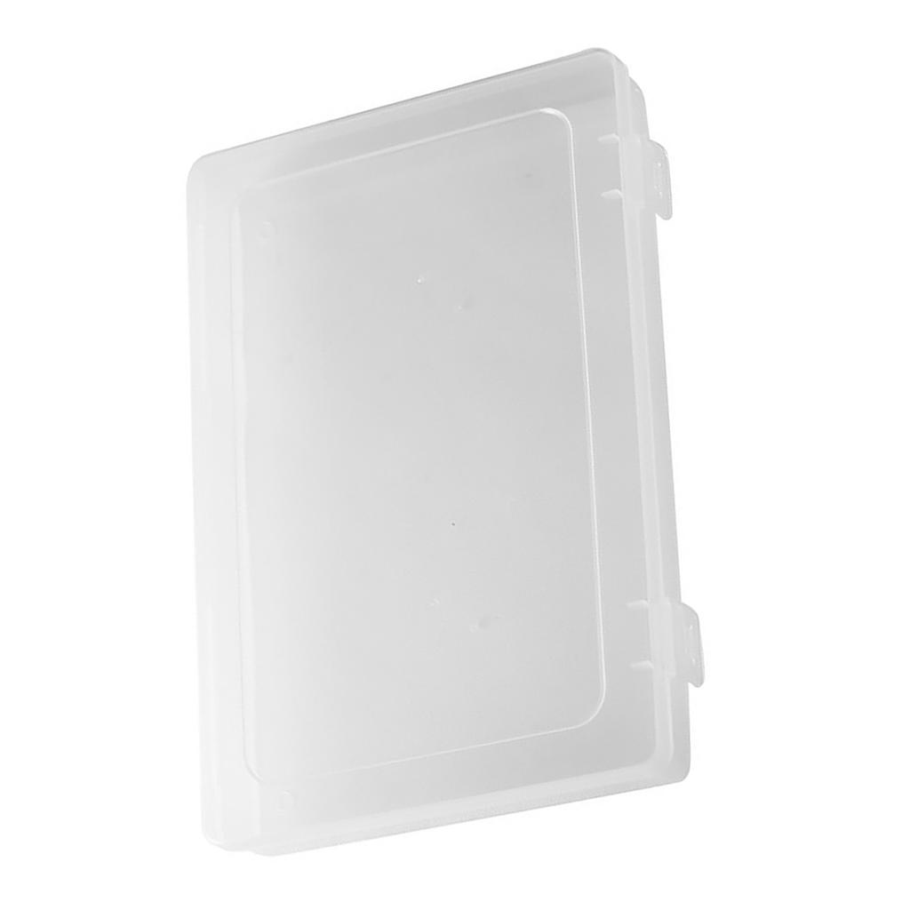 Nagel Präsentationsbox Staubdicht Große Kapazität Tragbar Leer Nagelverpackungsbox Transparent S