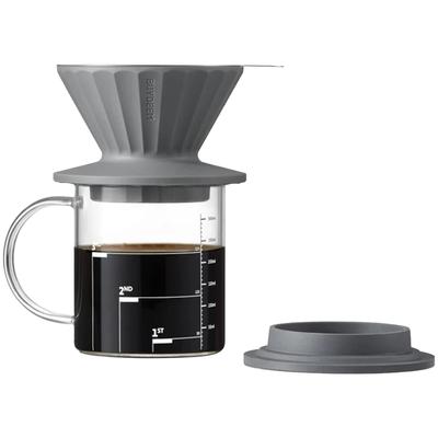 Buydeem Pour-over Coffee Maker, Model Cd1024, Ink Grey