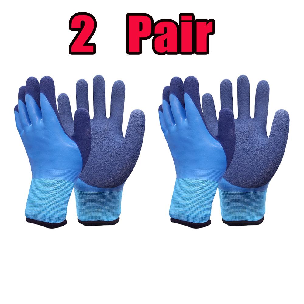 Thermal Gloves Cold Storage Waterproof Fleece Lined Thickened Coated Work Safety Gloves Men Women Riding Motorcycle Windproof
