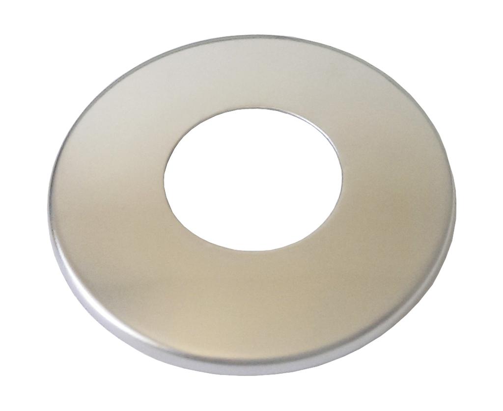 Rosace de 3/4" en Acier Inoxydable Chromé