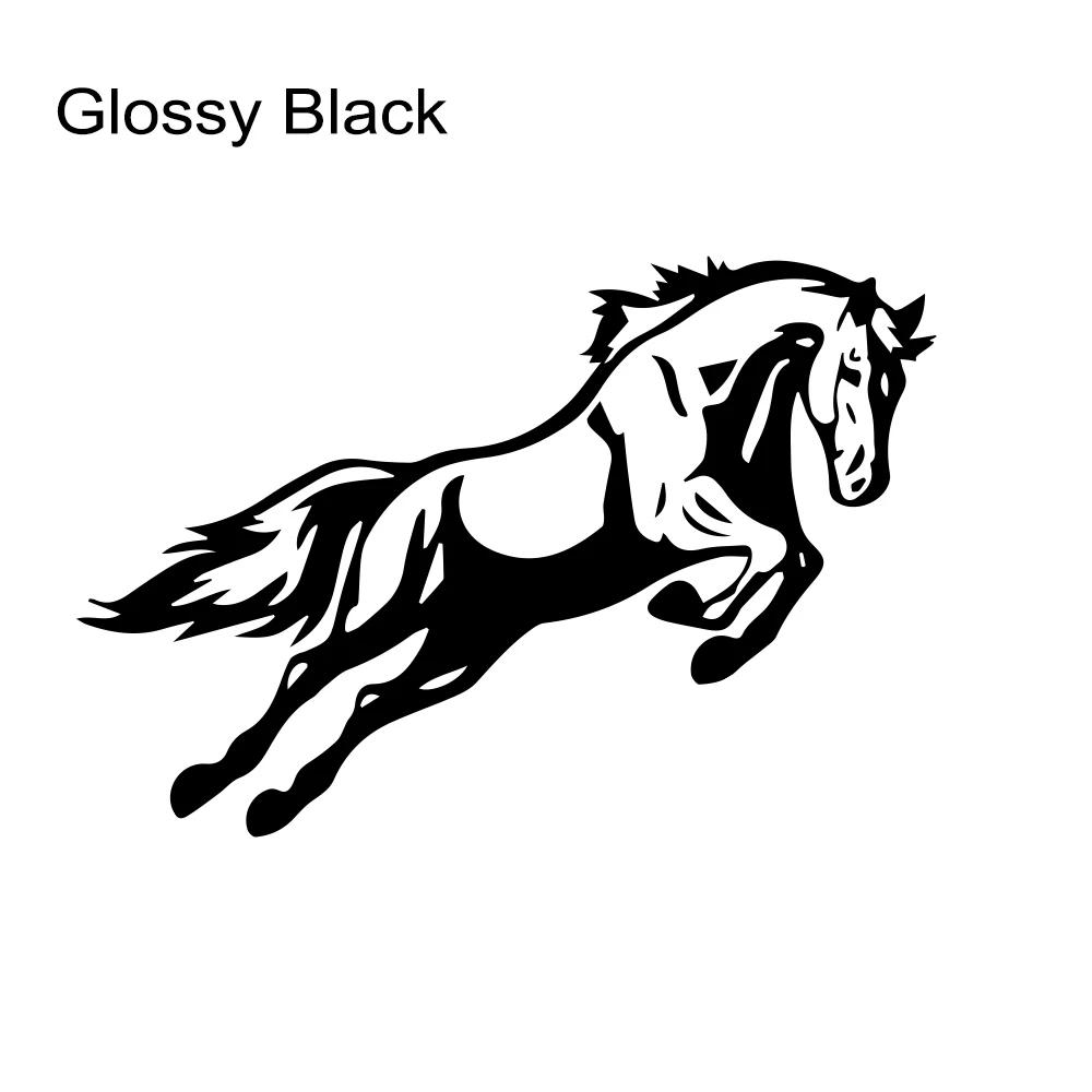 Universal Jumping Horse Car Sticker Car Body Windshield Personalized Waterproof Vinyl Decal Auto Exterior Decoration Accessories