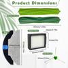 Replacement Kit As Shown Plastic For Irobot Roomba Combo I5, I5+, J5, J5+ Main Side Brush Hepa Filter Mop Cloth Spare Parts