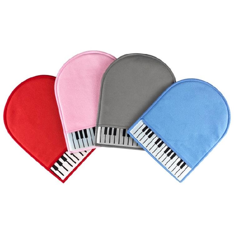 Piano Cleaning Gloves Plush Polishing Cloth Universal Instrument Cleaning Gloves