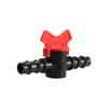 16mm Double Head Ball Valve for Greenhouse Irrigation