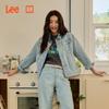 X Melting Sadness FW24 Back Fleece Rabbit Patch Denim Jacket Unisex Jacket LUT009198203487A06315